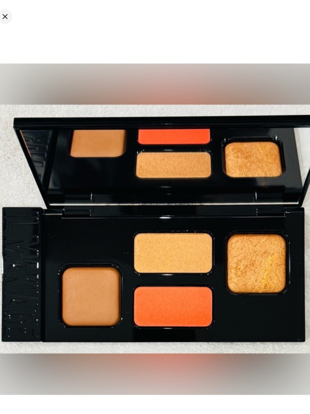 Il Makiage High Point Face Shaping Palette in DEEP NEW! RV$72 Warm Bronze Coral - Picture 5 of 9